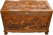 Teak chest